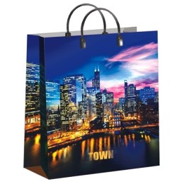 Пакет мягкий пластик 30х40 (150 мкм) Сумерки лам. (10/40 шт.) Интерпак