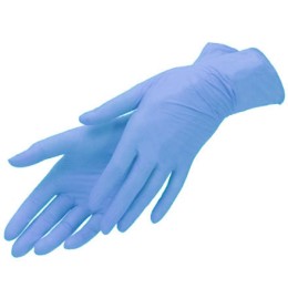 Перчатки НИТРИЛОВЫЕ неопудренные Сиреневые S (100 шт.) MediOK (1/10 шт.)