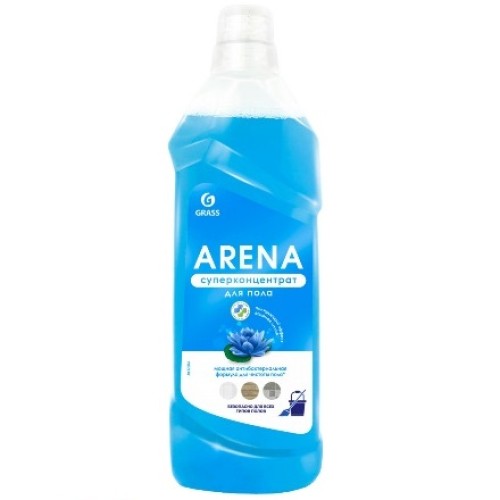 Средство моющее для полов 1,0 л Arena Водяная лилия GRASS (1/8 шт.) 125184 в Екатеринбург — Uralhoz.ru