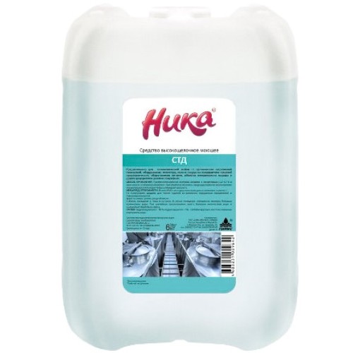 Средство моющее высокощелочное 6,0 кг Ника-СТД (1/4 шт.) в Екатеринбург — Uralhoz.ru