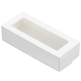 Упаковка на вынос с окном  500 TABOX PRO БЕЛЫЙ 170х70х40 (25/500 шт.) OSQ