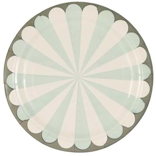 Тарелка картонная d-230 ламинированная с бортом Сектора (50/500 шт.) ИнтроПластик в Екатеринбург — Uralhoz.ru