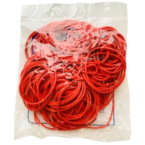 Резинка д/банкнот D-50 мм, уп. по 1000 г (красная) (1/20 шт.) в Екатеринбург — Uralhoz.ru