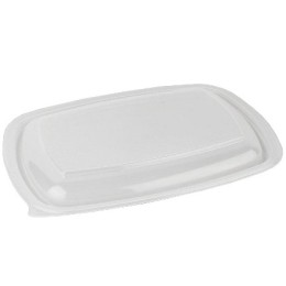 К-230К (PP) Крышка к прямоугольному контейнеру прозрачная ПолиЭР (50/300 шт.)