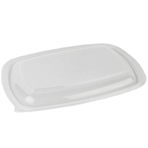 К-230К (PP) Крышка к прямоугольному контейнеру прозрачная ПолиЭР (50/300 шт.) в Екатеринбург — Uralhoz.ru