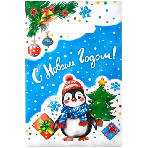 Пакет с прорубной ручкой ПВД 20х30 (30 мкм) Лёлик (100/2000 шт.) Интерпак в Екатеринбург — Uralhoz.ru