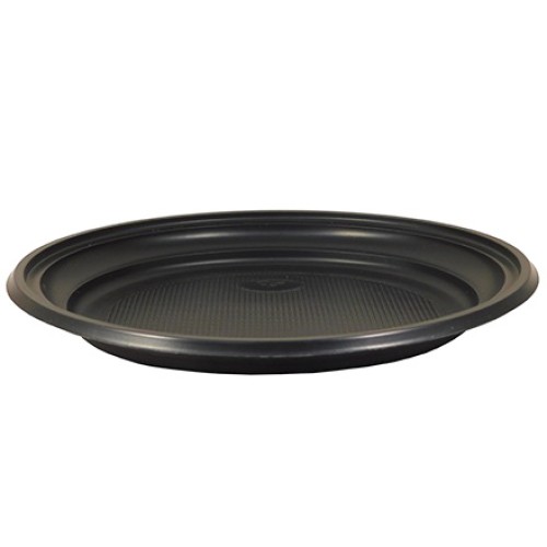 Тарелка D210 (1-секц.) ПП черная (50/750 шт.) ИнтроПластик в Екатеринбург — Uralhoz.ru