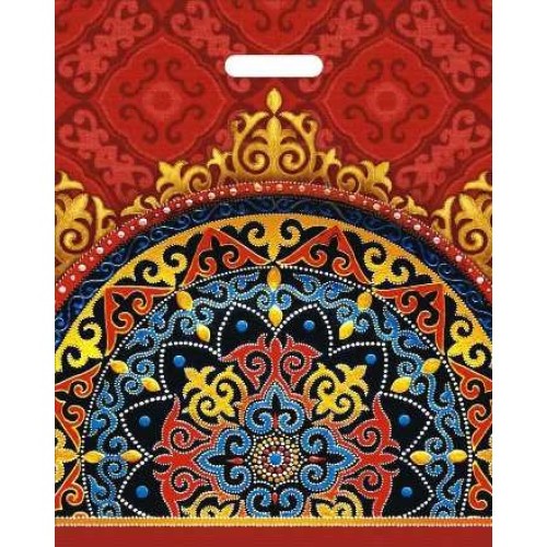 Пакет с прорубной ручкой ПВД 40х50 (80 мкм) Бай (50/500 шт.) Интерпак АКЦИЯ в Екатеринбург — Uralhoz.ru