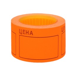 Лента 40х50 Цена оранжевая (5/100 шт.)