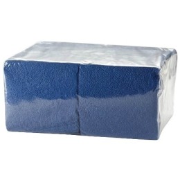 Салфетка 33х33 (1 сл.) 300 синяя Интенсив (1/9 шт.)