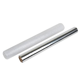 Фольга алюминиевая  (9 мкм) стандарт 440 мм х 80 Эконом (1/10 шт.)