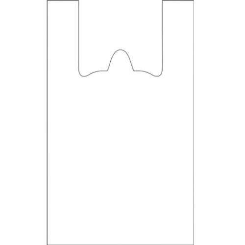 Пакет-майка ПНД 30+15х50 (15 мкм) белая L СоюзПолимер (100/2000 шт.) в Екатеринбург — Uralhoz.ru