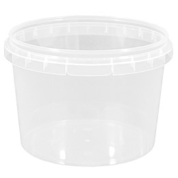 Контейнер круглый 565 мл (Н-82 D-115) упорное кольцо+конт.замок (240 шт.) Перинт б/к