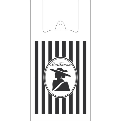 Пакет-майка ПНД 29+15х55 (10 мкм) Марианна (100/2500 шт.) в Екатеринбург — Uralhoz.ru