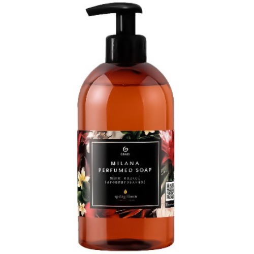 Мыло жидкое 0,3 л парфюмированное Milana Spring Bloom GRASS (1/6 шт.) 125448 в Екатеринбург — Uralhoz.ru