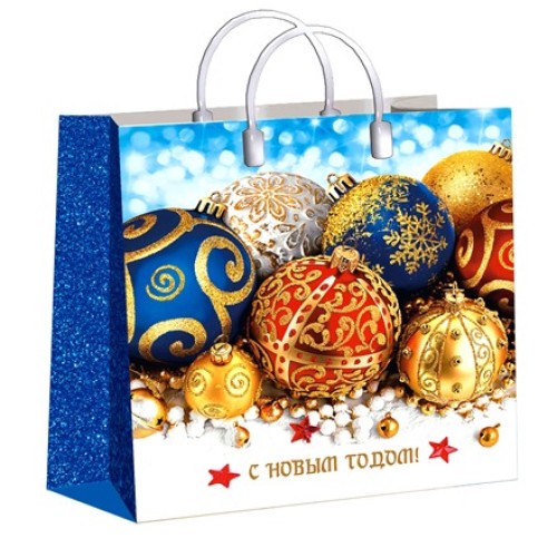 Пакет мягкий пластик 30х30 (150 мкм) Новогодние сокровища лам. (10/40 шт.) Интерпак в Екатеринбург — Uralhoz.ru