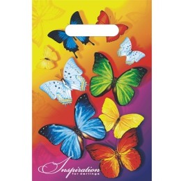 Пакет с прорубной ручкой ПВД 20х30 (30 мкм) Вдохновенье (100/2000 шт.) Интерпак