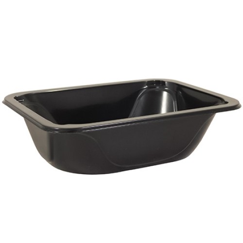 Контейнер под запайку (187х137х50) Южуралпак 750 мл (100/400 шт.) F-187-50A ЧЕРНЫЙ в Екатеринбург — Uralhoz.ru