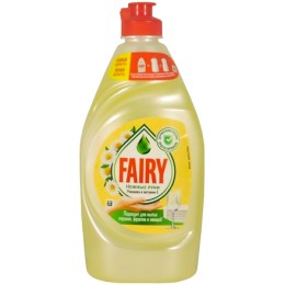 Средство моющее для посуды 0,45 л Фэйри Нежные руки. Ромашка и витамин Е (1/21 шт.)