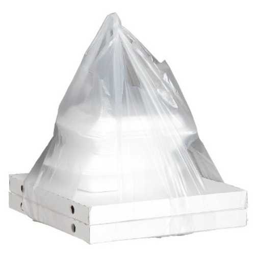 Пакет-майка ПНД 42+30х70 (14 мкм) для коробок пиццы СоюзПолимер (50/1000 шт.) в Екатеринбург — Uralhoz.ru