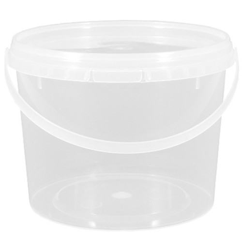 Ведро с крышкой и ручкой 0,8 л (неокр) Инпласт (260 шт.) в Екатеринбург — Uralhoz.ru