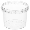 Контейнер круглый 800 мл (Н-95, D-122) упорное кольцо+конт.замок (150 шт.) ВЗЛП комплект 1216кп в Екатеринбург — Uralhoz.ru