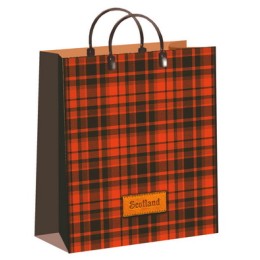 Пакет мягкий пластик 23х27 (150 мкм) Шотландия лам. (10/40 шт.) Интерпак