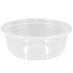 ВЗЛП-115-250 мл (PP) Дно круглое прозрачное (D-115, H-43 мм) (50/500 шт.) 1546п