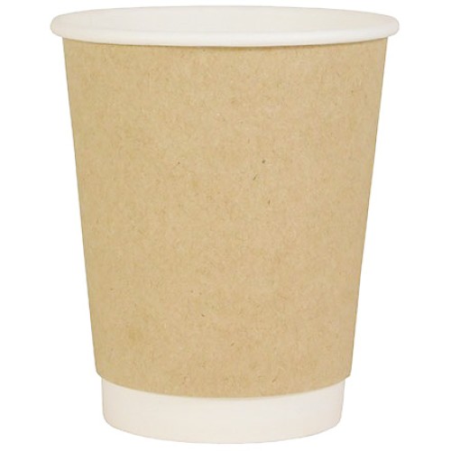 Стакан ГН 250 мл (d-80 мм) бумажный, 2-х сл. КРАФТ (25/500 шт.) в Екатеринбург — Uralhoz.ru