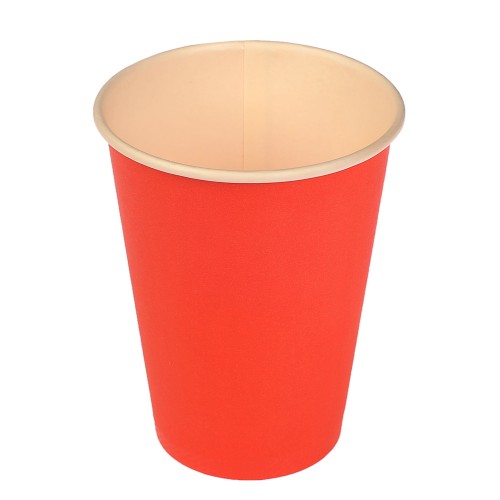 Стакан ГН 350 мл (d-90 мм) бумажный Красный (50/800 шт.) ViRiDo в Екатеринбург — Uralhoz.ru