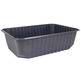 Плоское Дно контейнера  750 г (186х132х51,8) UpaxUnity (100/500 шт.) ЧЕРНОЕ