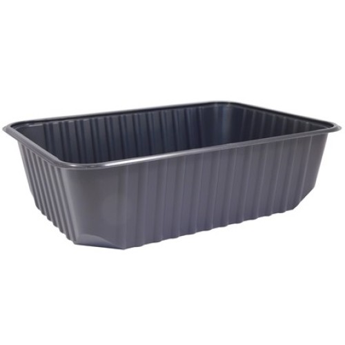 Плоское Дно контейнера  750 г (186х132х51,8) UpaxUnity (100/500 шт.) ЧЕРНОЕ в Екатеринбург — Uralhoz.ru