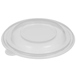Крышка к тарелке суповой ПР-МС прозр. (D144) С ОТВЕРСТИЕМ (540 шт.) Протэк АКЦИЯ