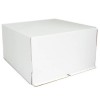 Короб для торта белый без окна 300х300х190 мм КОМПЛЕКТ (ДНО+КРЫШКА) (25 шт.) Т23Е в Екатеринбург — Uralhoz.ru