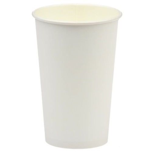 Стакан ГН 400 мл (d-90 мм) бумажный БЕЛЫЙ (50/800 шт.) ViRiDo в Екатеринбург — Uralhoz.ru