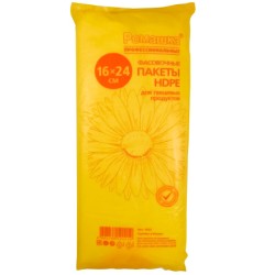Пакет фасовочный ПНД 16х24 Ромашка с фальцами (1/10 упак.) 1502