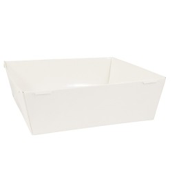 Упаковка квадратная SmartPack 800 Дно БЕЛЫЙ 150х150х49 (50/200 шт.) OSQ