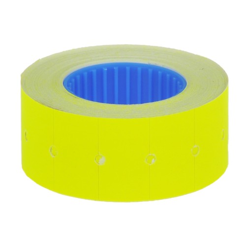 Лента для этикет пистолета МНК 21,5х12 (жёлтая, прямая) (10/270 шт.) в Екатеринбург — Uralhoz.ru