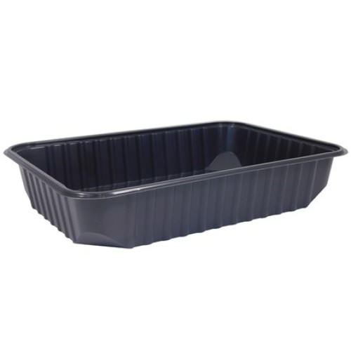 Плоское Дно контейнера  500 г (186х132х35) UpaxUnity (100/500 шт.) ЧЕРНОЕ в Екатеринбург — Uralhoz.ru