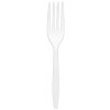 Вилка одноразовая 150 мм компакт (PP) белая (ВЗЛП) (50/1000 шт.) 4056б в Екатеринбург — Uralhoz.ru