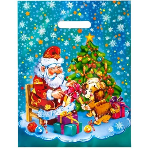 Пакет с прорубной ручкой ПВД 31х40 (60 мкм) Страна детства лам. (50/500 шт.) Интерпак в Екатеринбург — Uralhoz.ru