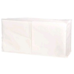 Салфетка 24х24 (2 сл.) 250 белая (1/12 шт.)