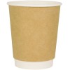 Стакан ГН 250 мл (d-80 мм) бумажный, 2-х сл. КРАФТ (30/600 шт.) Экопак в Екатеринбург — Uralhoz.ru