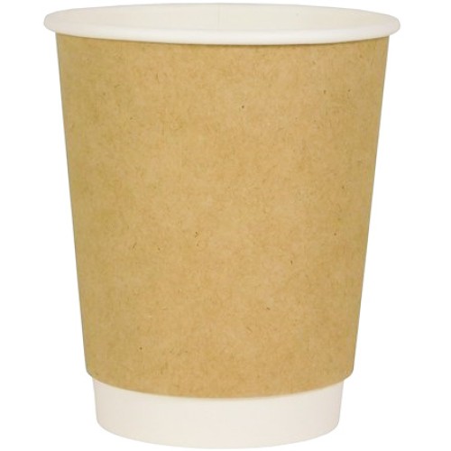 Стакан ГН 250 мл (d-80 мм) бумажный, 2-х сл. КРАФТ (30/600 шт.) Экопак в Екатеринбург — Uralhoz.ru