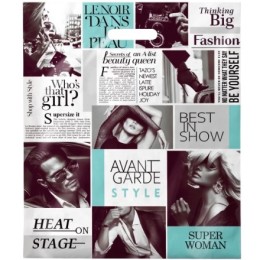 Пакет с прорубной ручкой ПВД 40х47 (45 мкм) Паблик (50/500 шт.) Интерпак