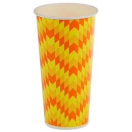 Стакан ХН 500 мл (d-90 мм) бумажный Зиг-Заг (40/640 шт.) ViRiDo