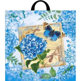 Пакет с петлевой ручкой ПВД 44х44 (70 мкм) Созерцание (25/250 шт.) Интерпак