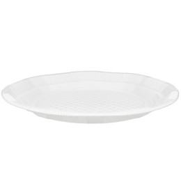 Тарелка D205 (1-секц.) ПП белая (100/1500 шт.) Поликом