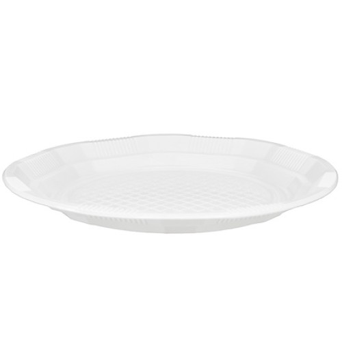 Тарелка D205 (1-секц.) ПП белая (100/1500 шт.) Поликом в Екатеринбург — Uralhoz.ru