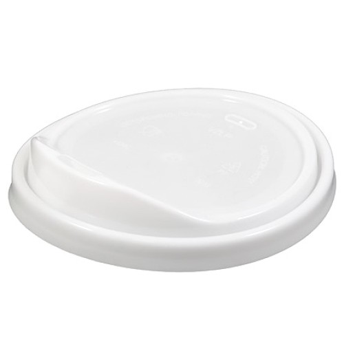 Крышка для стакана (d-90 мм) открытый питейник тип З белая ВЗЛП (50/1000 шт.) 3016Б в Екатеринбург — Uralhoz.ru